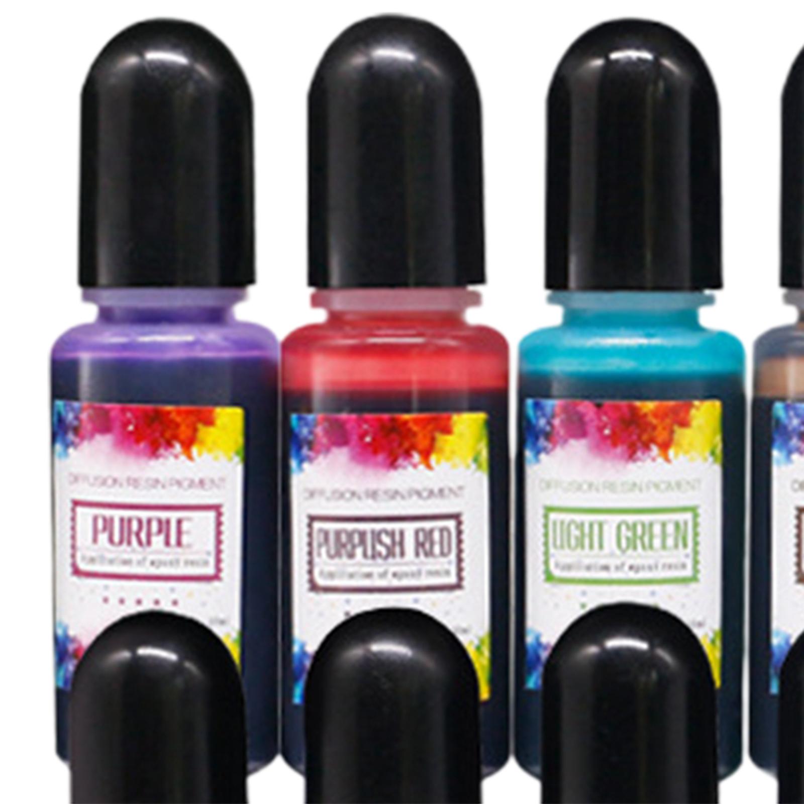 Resin Pigment Alcohol Ink - 24 Piezas de Tintas de Alcohol,