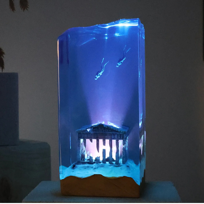 Resin Art With Wood - NUEVAS Decoraciones Artísticas Marinas para el