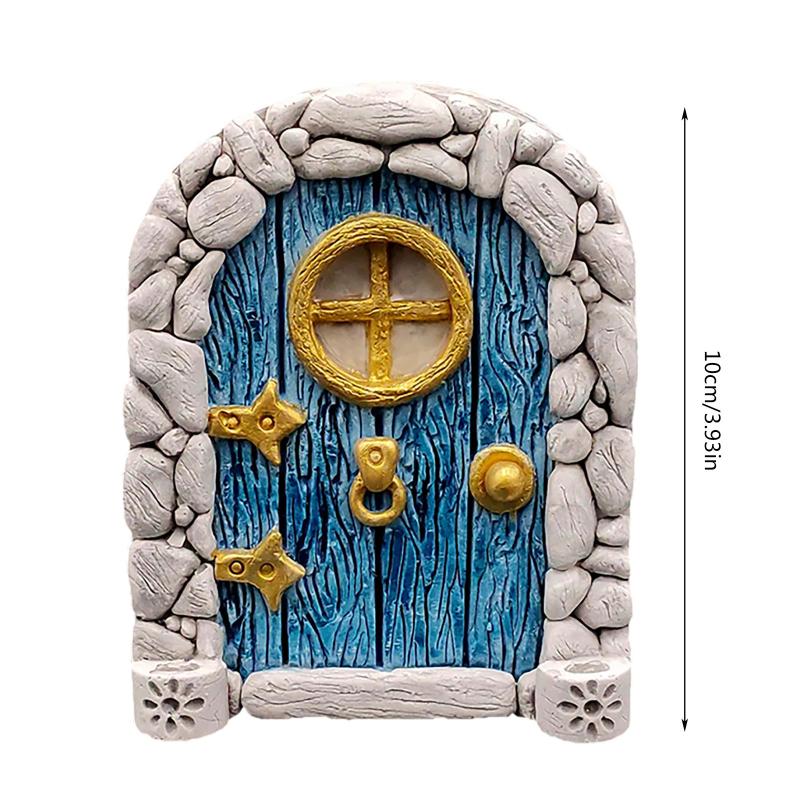 Resin Art With Wood - Puerta de Hadas para Jardín en