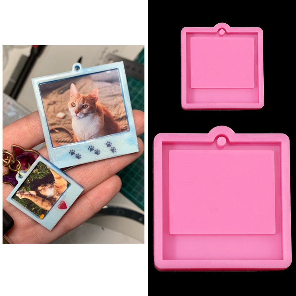 Resin Art For Photo Frame - Marco de fotos, llavero de resina