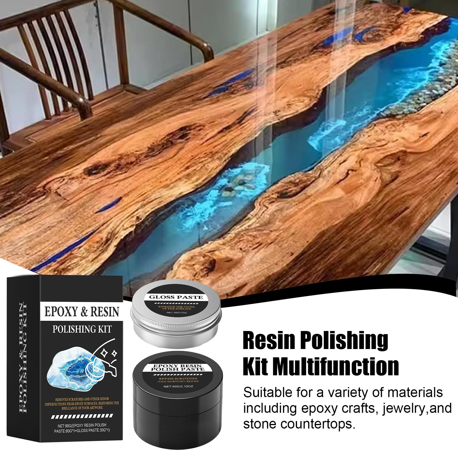 Resin Art For Beginners - Kit de Pulido de Resina Epoxi
