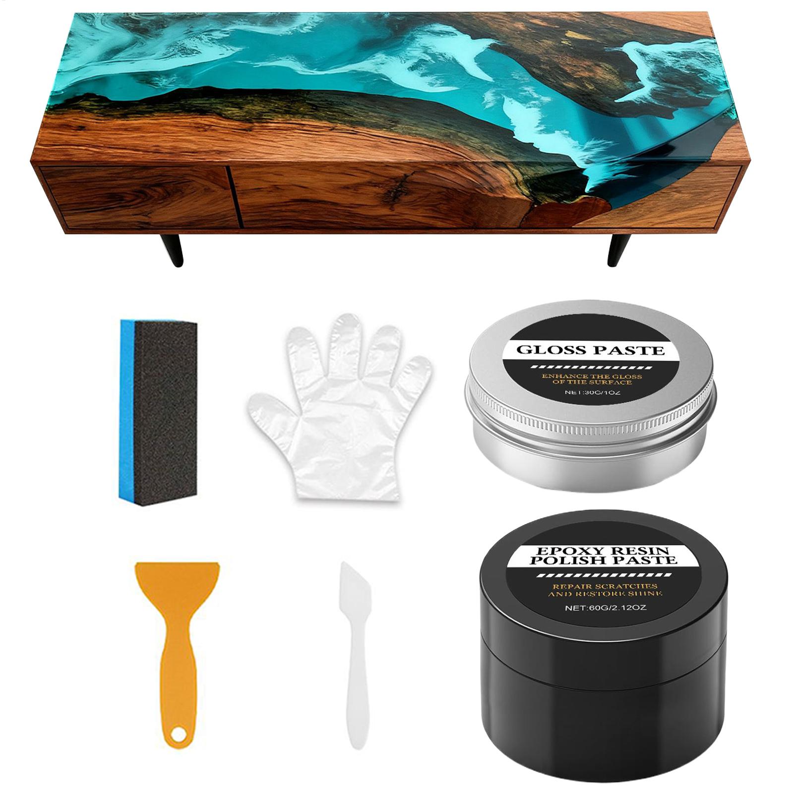 Resin Art Kits - Kit de pulido de resina epoxi,
