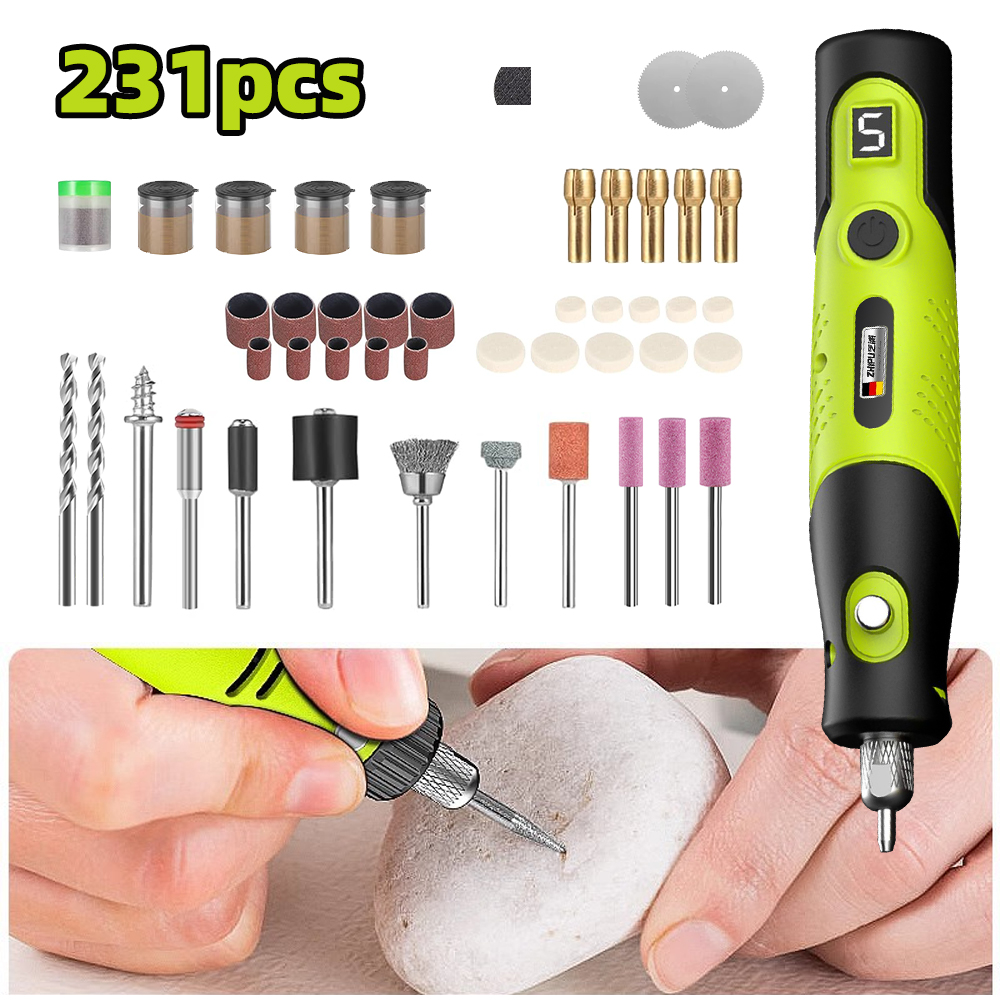 Resin Art Drill Machine - Kit de Herramienta Rotatoria Inalámbrica Mini