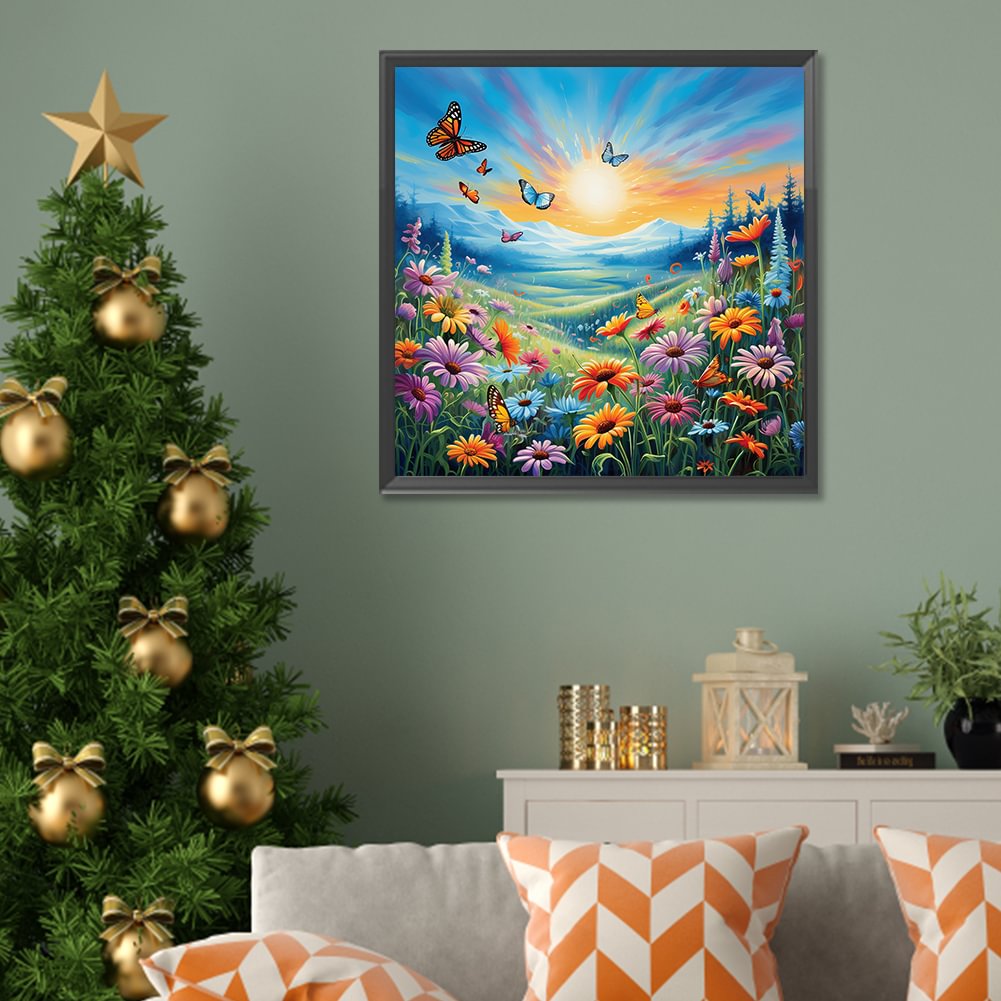 Resin Art Kits - Pintura de diamante familiar, lindo ciervo,