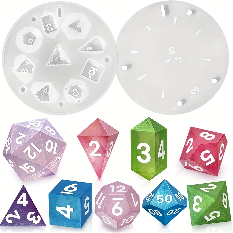 1 juego de moldes de resina de - Resin Art Guide reseña y precio