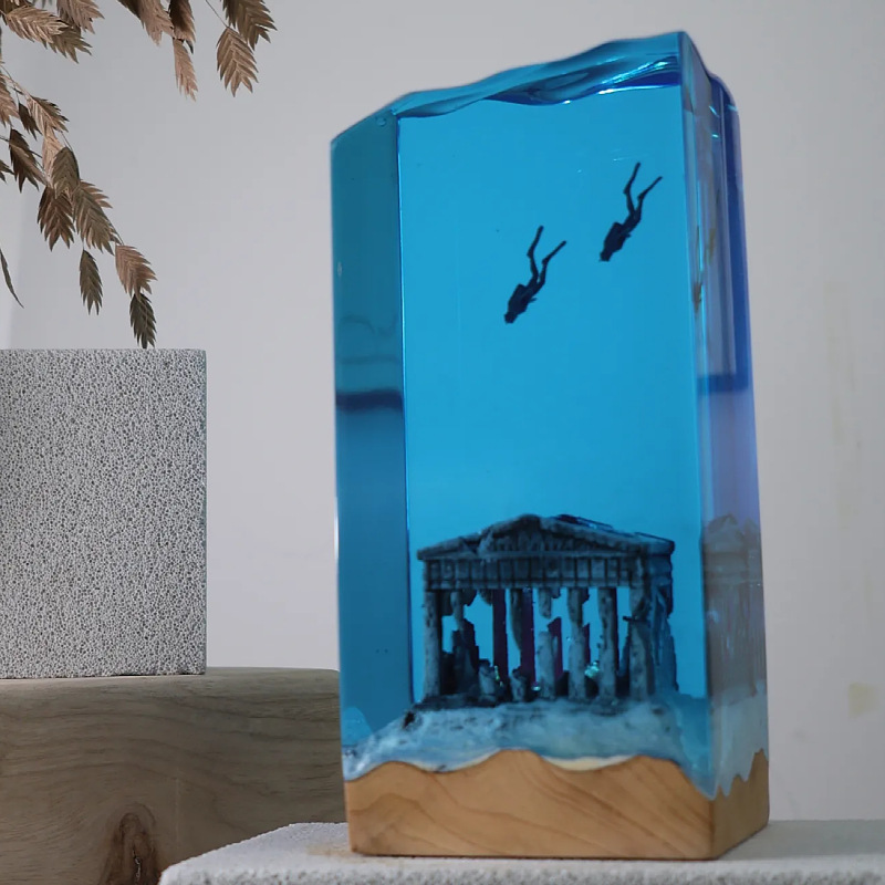 NUEVAS Decoraciones Artísticas - Resin Art With Wood reseña y precio