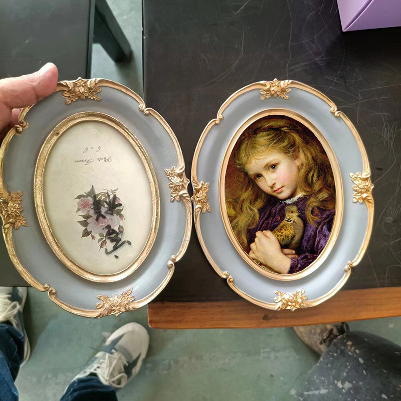 Marco de Fotos Ovalado de Resi - Resin Art Ideas reseña y precio