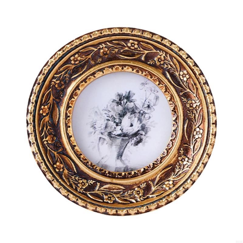 Marco fotos redondo bronce ant - Resin Art For Photo Frame reseña y precio
