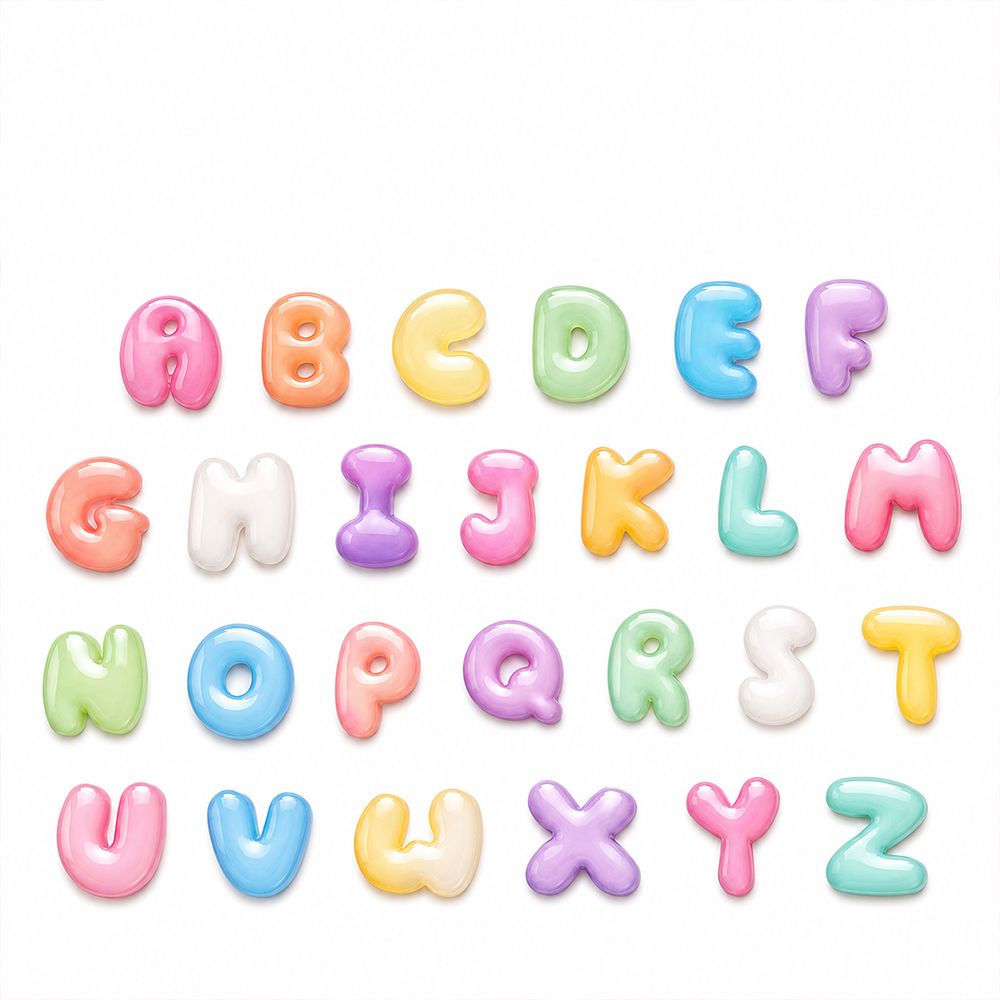 Molde de Silicona Mini S0321 p - Resin Art Letters reseña y precio