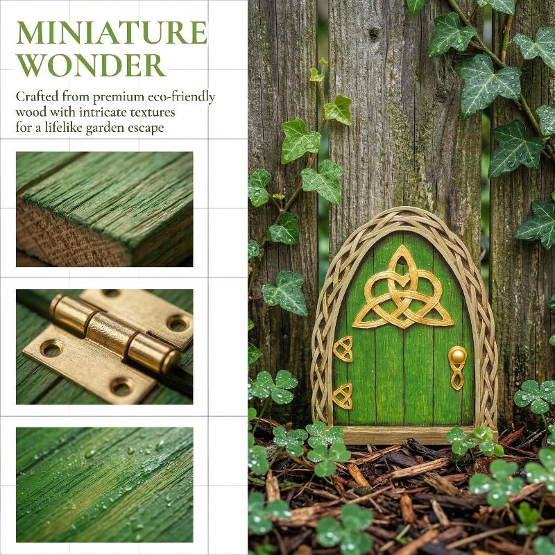 Puerta de Hadas para Jardín en - Resin Art With Wood reseña y precio