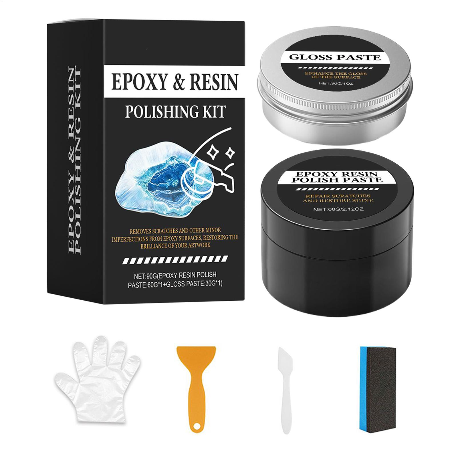 Pasta de pulido de alto brillo - Resin Art Kits reseña y precio