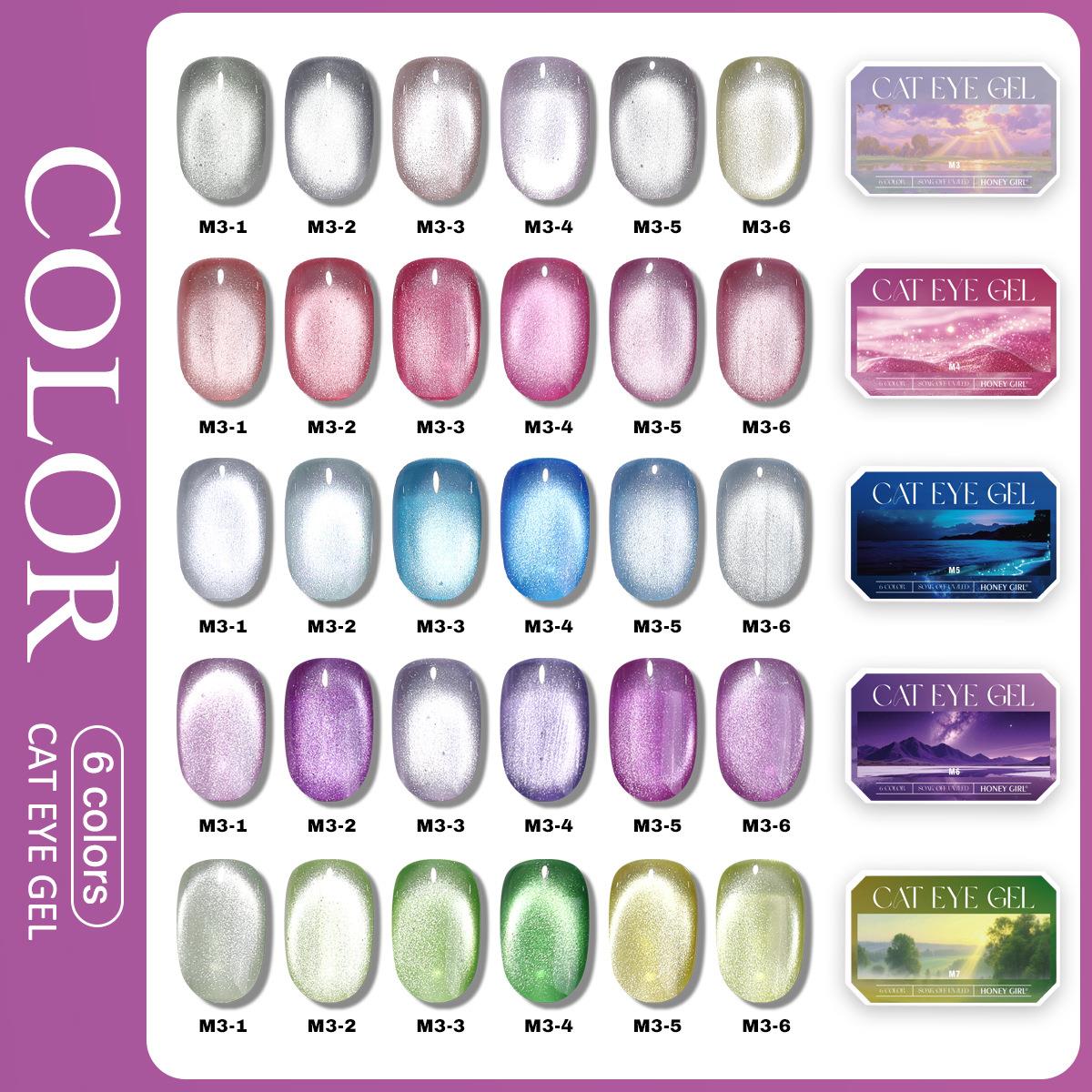 Paleta de 6 Esmaltes de Gel Oj - Resin Art Case reseña y precio