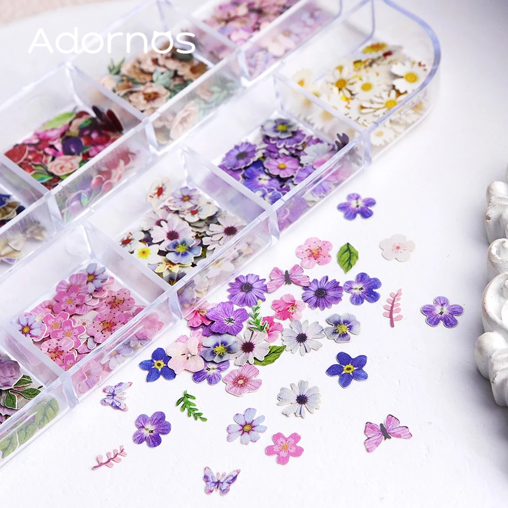 12 Rejillas de Adornos de Uñas - Resin Art With Wood reseña y precio
