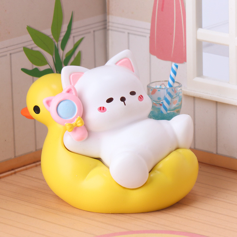Caja Sorpresa Bath Time Meow C - Resin Art Case reseña y precio