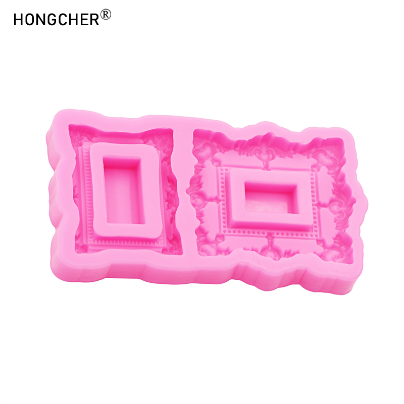 Molde de silicona con relieve  - Resin Art For Photo Frame reseña y precio