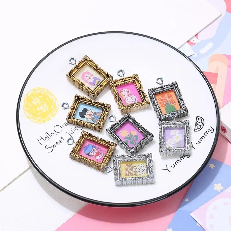 10 piezas de cabujones planos  - Resin Art For Photo Frame reseña y precio