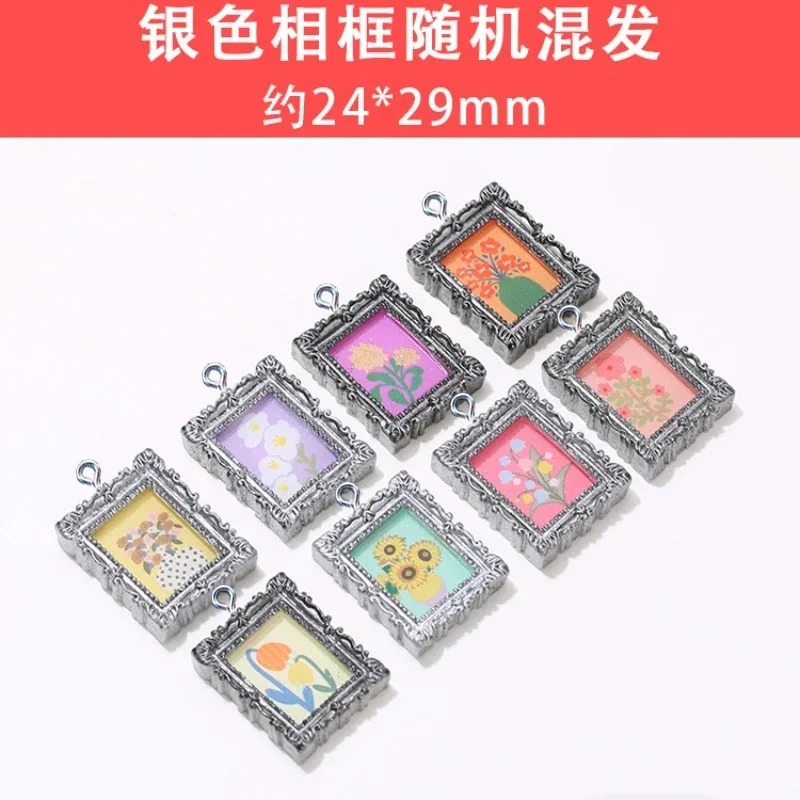 10 piezas de cabujones planos  - Resin Art For Photo Frame reseña y precio