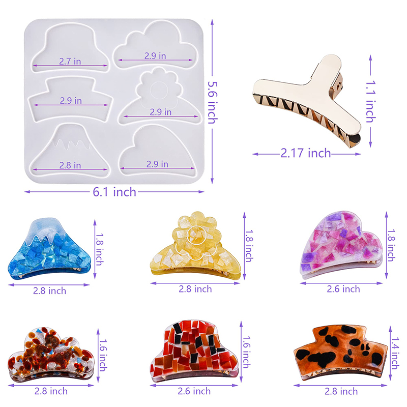 Pinzas de silicona para el pel - Resin Art Letters reseña y precio