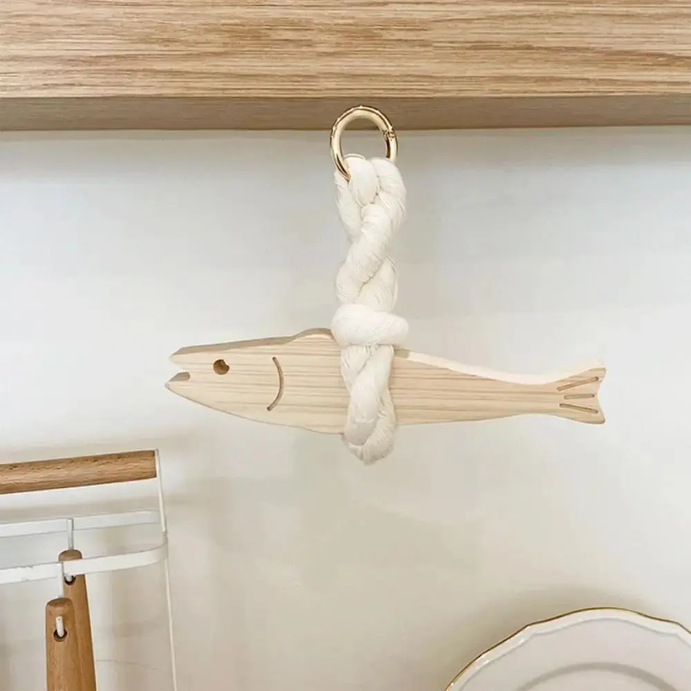 Decoración Colgante de Pez de  - Resin Art With Wood reseña y precio