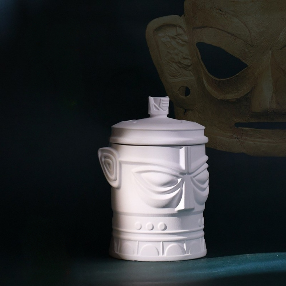 Sanxingdui-Molde de silicona p - Resin Art Ideas reseña y precio