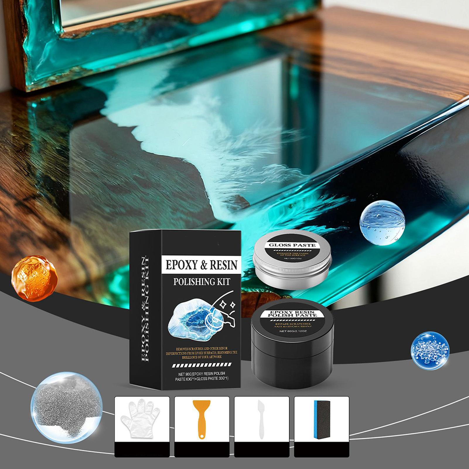 Kit de pulido de resina epoxi, - Resin Art Kits reseña y precio